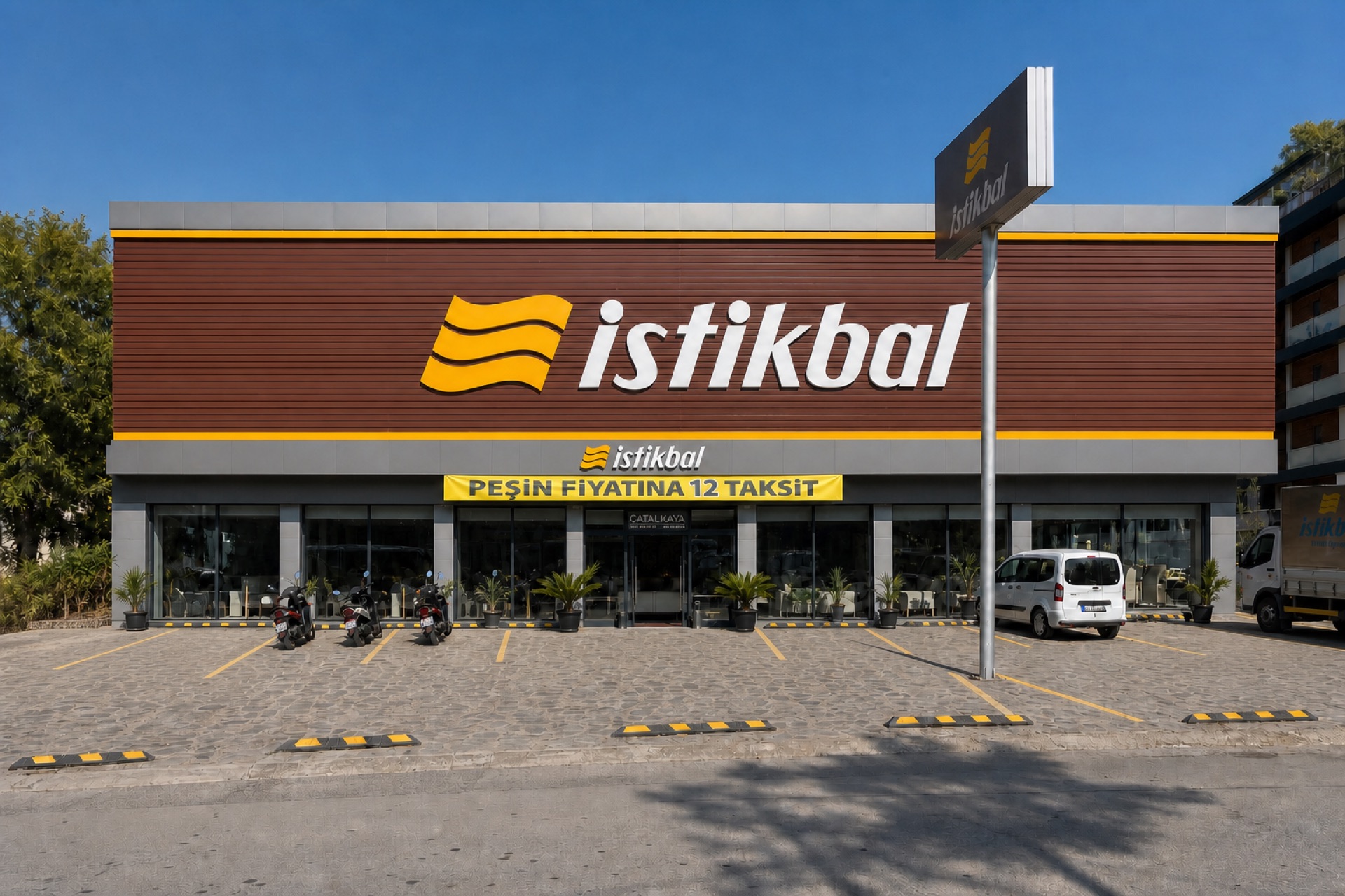 İstikbal Torbalı mağazasının dış cephesi
